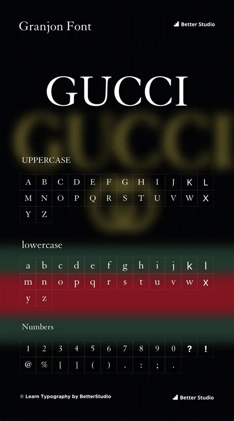 gucci typography|gucci logo font.